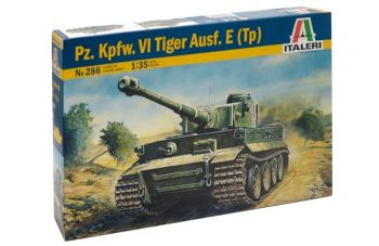 ITA0286 - Tanque TIGER I Ausf. E/H1 para montar y pintar
