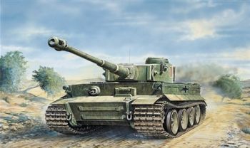ITA0286 - Tanque TIGER I Ausf. E/H1 para montar y pintar