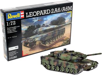 REV03180 - Depósito LEOPARD 2A6/A6M para montar y pintar