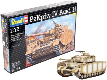 REV03184 - Tanque PZKPFW. IV AUSF.H para montar y pintar