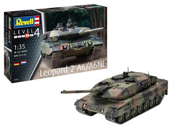 REV03281 - Tanque Leopard 2A6/A6NL para montar y pintar