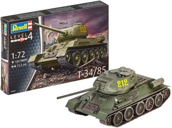 REV03302 - Tanque T-34/85 para montar y pintar