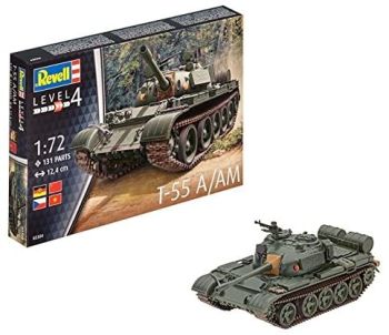 REV03304 - Tanque T-55 A/AM para montar y pintar