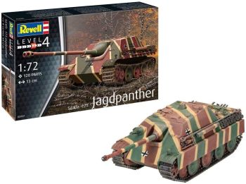 REV03327 - Tanque JAGDPANTHER SD.KFZ.173 para montar y pintar