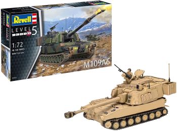 REV03331 - Tanque M109A6 para armar y pintar