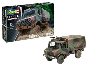 REV03337 - UNIMOG 2T milgl para montar y pintar