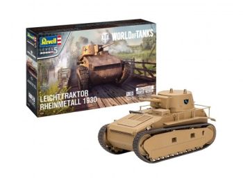 REV03506 - Depósito Leichttraktor Rheinmetall 1930 WORLD OF TANKS para montar y pintar