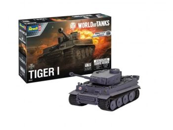 REV03508 - Tanque Tiger I MUNDO DE TANQUES para montar y pintar