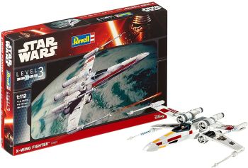 REV03601 - X-Wing Fighter STAR WARS para montar y pintar