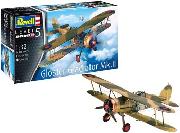 REV03846 - Avión Gloster Gladiator Mk.II para montar y pintar