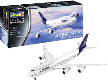 REV03891 - Boeing 747-8 Lufthansa New Livery para montar y pintar