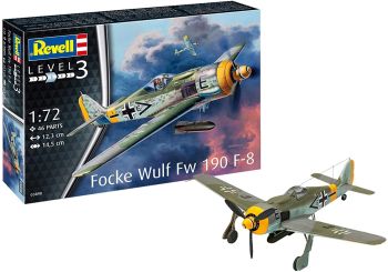 REV03898 - Avión Focke Wulf Fw190 F-8 para montar y pintar