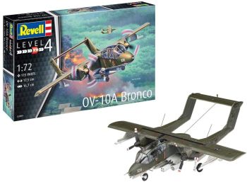 REV03909 - Avión de combate OV-10A Bronco para montar y pintar