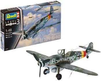 REV03958 - Aeronave Messerschmitt Bf109 G-10 para montar y pintar