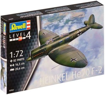 REV03962 - Aviones Heinkel He70 F-2 para montar y pintar