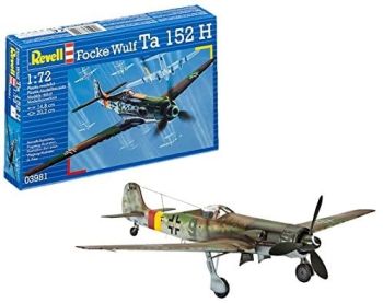 REV03981 - Avión Focke Wulf Ta 152 H para montar y pintar