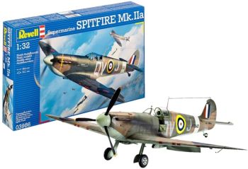 REV03986 - Avión Supermarine SPITFIRE Mk.IIa para montar y pintar