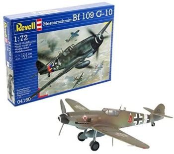 REV04160 - Aeronave Messerschmitt Bf 109 G-10 para montar y pintar