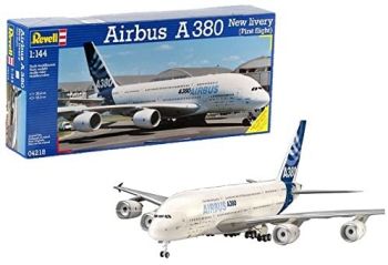 REV04218 - Avión Airbus A 380 Diseño Nueva decoración First Flight para montar y pintar