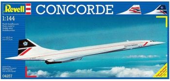 REV04257 - Avión Concorde British Airways para montar y pintar