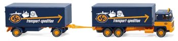WIK045703 - Portaequipajes SCANIA 111 6x4 con remolque 2 ejes ASG