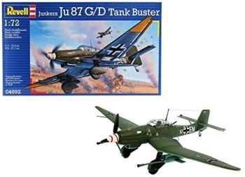 REV04692 - Avión Junkers Ju 87 G/D Tank Buster para montar y pintar