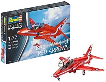 REV04921 - Avión BAe Hawk T.1 Red Arrows para montar y pintar