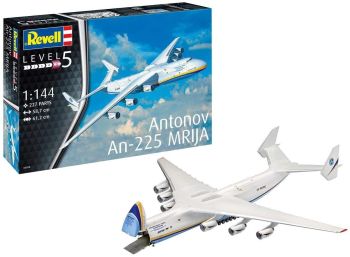 REV04958 - Aeronave Antonov AN-225 Mrija nivel 5 para montar y pintar