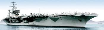 ITA0503 - Embarcación USS Nimitz CV-60 para montar y pintar