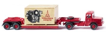 WIK050305 - MAGIRUS DEUTZ 4x2 con cama baja 2 Ejes MAGIRUS