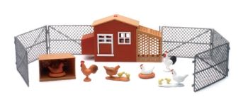 NEW05116 - Caja gallinero con accesorios