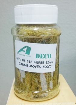 ART05316 - Jarra 0.5L con paja/flocado de paja 12mm