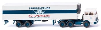 WIK054302 - MERCEDES 6x4 con remolque frigorífico 2 ejes TRANSTHERMOS