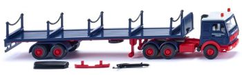 WIK055402 - MERCEDES 2850 6x4 con remolque columna 2 Ejes RHEINKRAFT SPEDITION