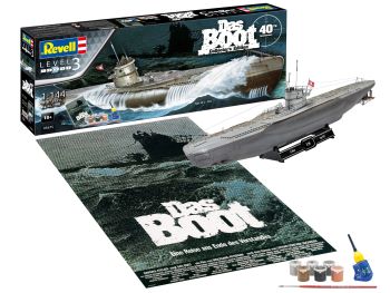 REV05675 - Barco Das Boot Collector's Edition - 40 aniversario para montar y pintar