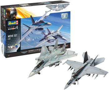 REV05677 - Incluye pintura y pegamento para plató de la película Top Gun 2 para montar y pintar