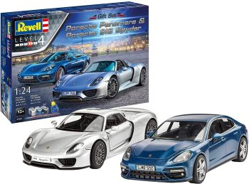 REV05681 - Set Porsche con pintura y cola para montar y pintar