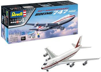 REV05686 - Boeing 747-100 50 Aniversario con pintura para montar y pintar