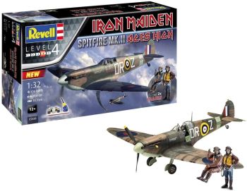 REV05688 - Spitfire Mk.II Aces High IRON MAIDEN con pintura para montar y pintar