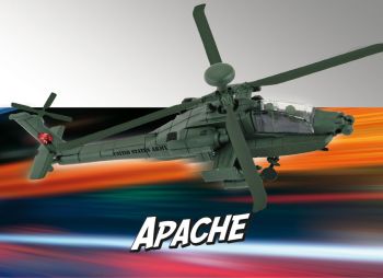 REV06453 - Helicóptero Apache AH-64 para montar