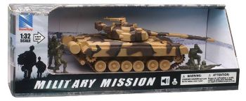 NEW01756 - Tanque M1 A1 y soldados con sonido y luces