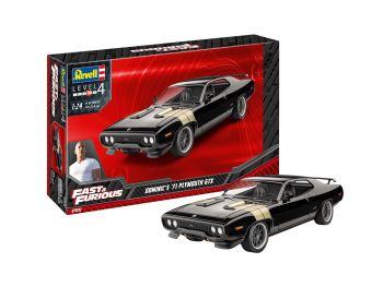 REV07692 - PLYMOUTH GTX 1971 FAST & FURIOUS para montar y pintar