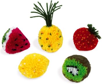 JAN07776 - Kit Creativo: Fruti Pompones