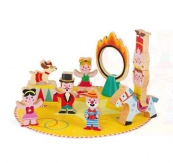JAN08587 - Juego de circo de madera