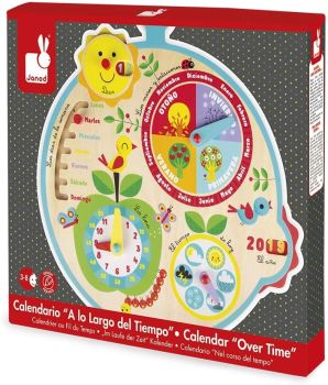 JAN09621 - Calendario-Reloj a lo largo del tiempo Versión en español