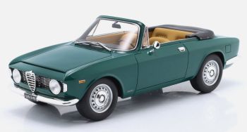 MITICA100088 - ALFA ROMEO Giulia 1600 GTC Cabriolet inaugurado en 1964 verde