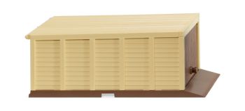 WIK114003 - Garaje automontable - beige y marrón