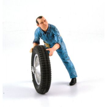 FLM118044-D1 - Porta ruedas para BUGATTI T59 - Azul