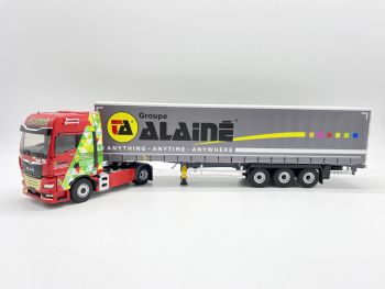 ELI118140 - MAN TGX GX 4x2 con remolque basculante 3 Ejes - Groupe ALAINE