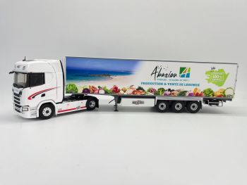 ELI118156 - SCANIA R450 4x2 SAT con remolque 3 Ejes - Transporte ABAZIOU